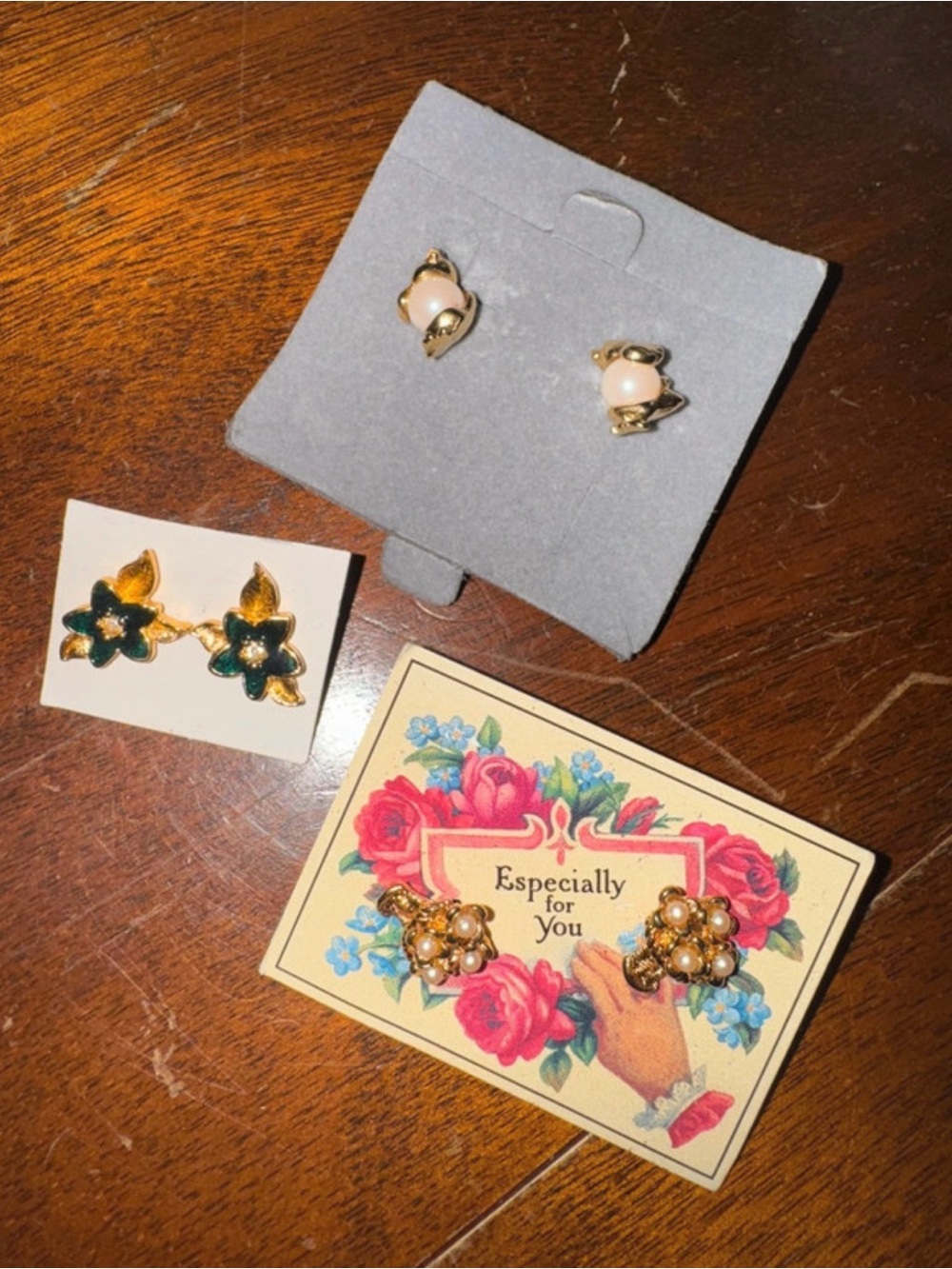 Vintage Avon Stud Earrings Bundle